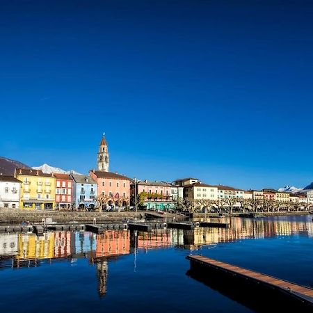 Ascona: Residenza Sabrina,App 2.5 Locali E Piscina Appartement Buitenkant foto