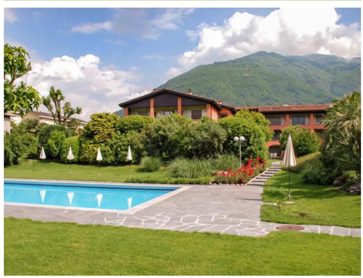 Ascona: Residenza Sabrina,App 2.5 Locali E Piscina Appartement Buitenkant foto