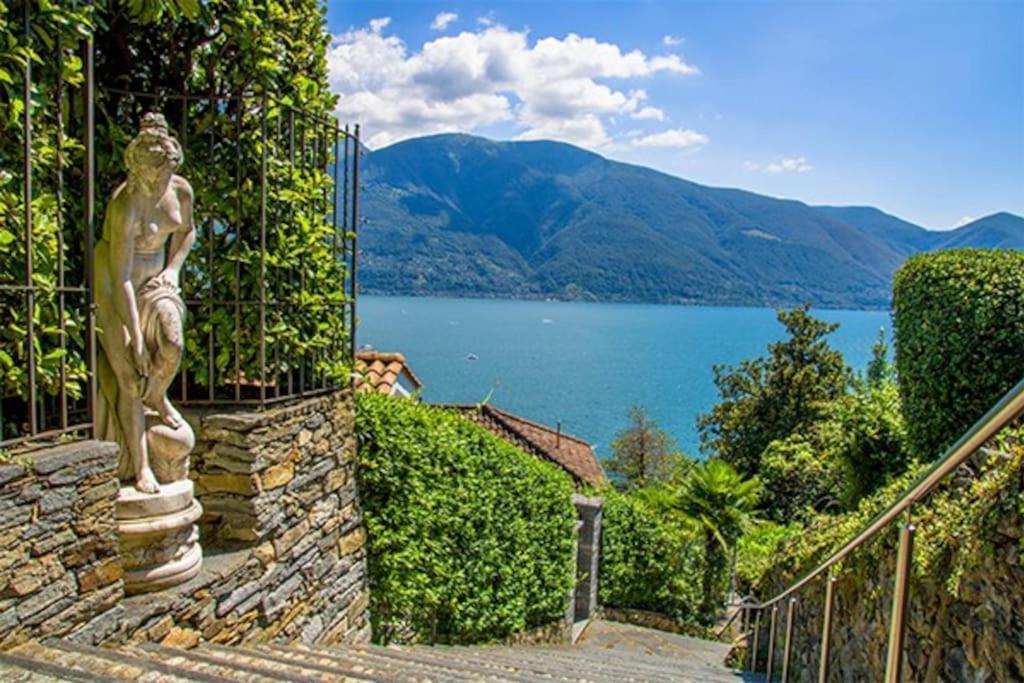 Ascona: Residenza Sabrina,App 2.5 Locali E Piscina Appartement Buitenkant foto